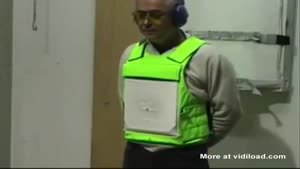 Guys Tests A Bulletproof Vest