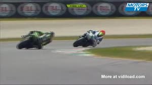 Motorcycle Racer Celebrates Victory Too Early