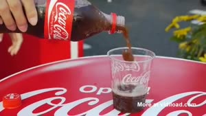 Coca Cola Freezes Directly After Opening