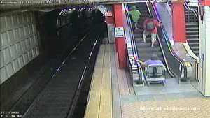 Do Not Use The Escalator When You're In A Wheelchair