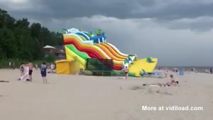 Inflatable Attraction Gets Airborne