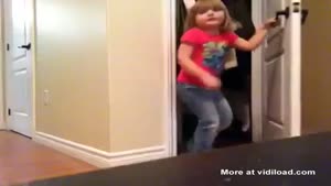 4 Year Old Girl Scares Her Father