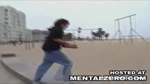 Feeding laxatives to seagulls