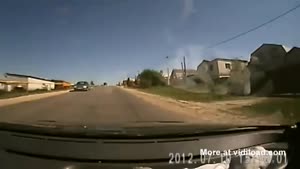 Sleepy Driver Crashes Hard
