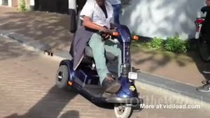 Mobility Scooter Drifting
