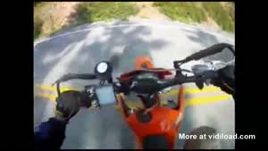 Dirt Bike Vs Deer