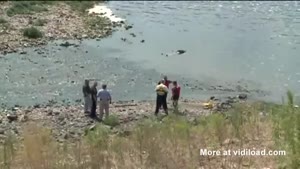 Dead Body Stands Up From The Water
