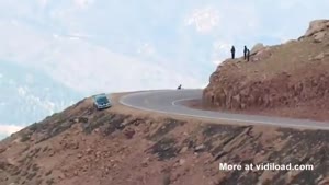Rally Drivers Survive Bizarre Crash