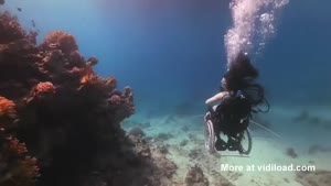 Underwater Wheelchair Diving