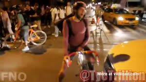 Audi Gets Destroyed In NYC Streets