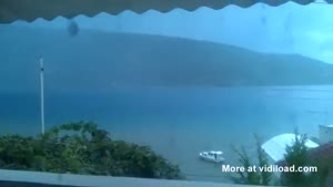 Lightning Strikes The Sea