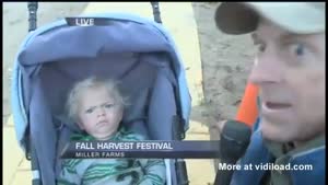 Kid Does Not Like Cameras