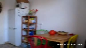 Squirrel Jumps Out Of The Window