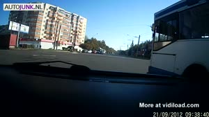 Tram Wires Send Car Flying