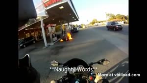 Dude Your Bike Is On Fire
