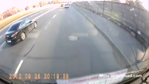 Dog Crosses Busy Street
