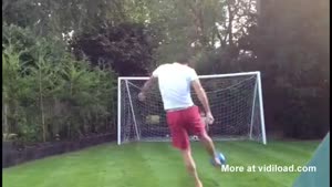 Little Kid Is A Born Goal Keeper