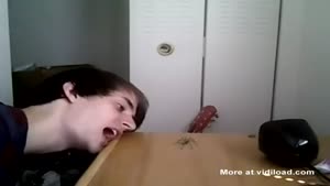 Dude Eats Huge Spider Alive
