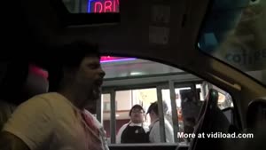 Zombie Drive Thru Prank