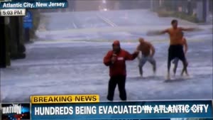 Dancing In The Flooded Streets Of Atlantic City