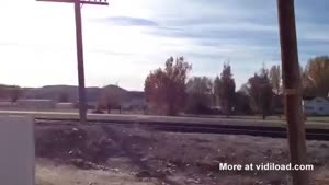 Wrong Moment To Cross The Train Tracks