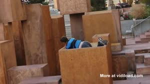 Painful Parkour Jump Fail