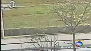 Plane Crash Caught On Security Cam