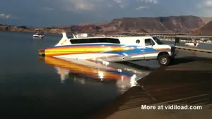 Awesome Vehicle Can Be Used On Land And Water