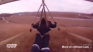 Paraglidin Faceplant