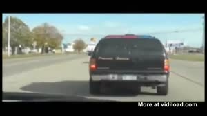 Driver Stops Police Officer