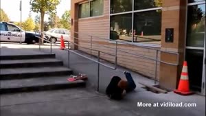 Skater With Balls Of Steel, Literally
