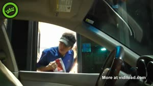 Invisible Driver Spooks Fast Food Workers