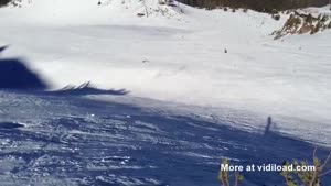 Skier Catches More Air Then He Expected