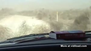 Tumbleweed Blocking The Road