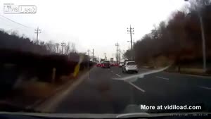 Car Crashes Through Front Window