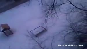 Scary Noise When Meteor Hits Russia