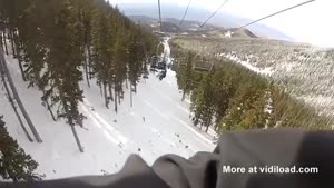 What Not To Do In A Ski Lift