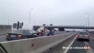 Horse Carriage Race On The Highway