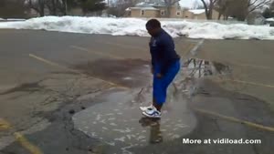 Guy Gets Dared To Jump
