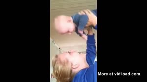 Baby Pukes In Face