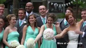 Wedding Guests Get Wet