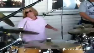 Awesome Drumming Mom