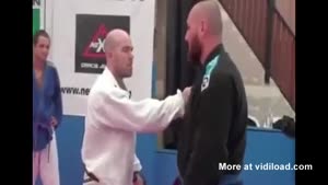 Judo Lesson Turns Into Fight