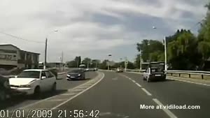 Duck And Ducklings Cause Four Accidents