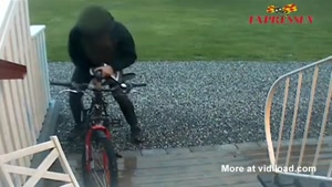 Crazy Guy Humps Bicycle