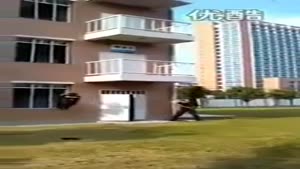 Climbing a 4-Story Building