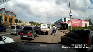 Breaking Up Road Rage Fight