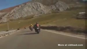 Car Crashes With 3 Motorcyclists