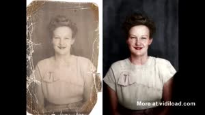 Timelapse Of Photo Restoration