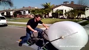 Bubble Wrap Bicycle